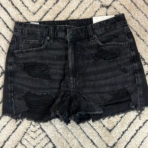 American eagle shorts super high rise